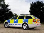 Skoda Octavia Combi UK Police Car 2009 года